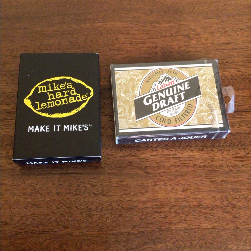 Alcohol Theme Playing Cards